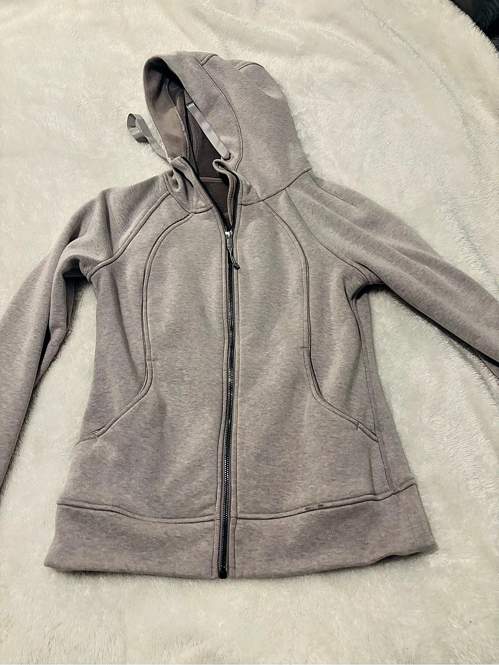 lululemon Scuba Full-Zip Hoodie Gray